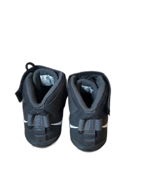 Nike Black and White High-Top Football Cleats 8 main image 16